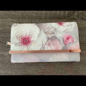 Ted Baker Floral Travel Jewelry Roll Case